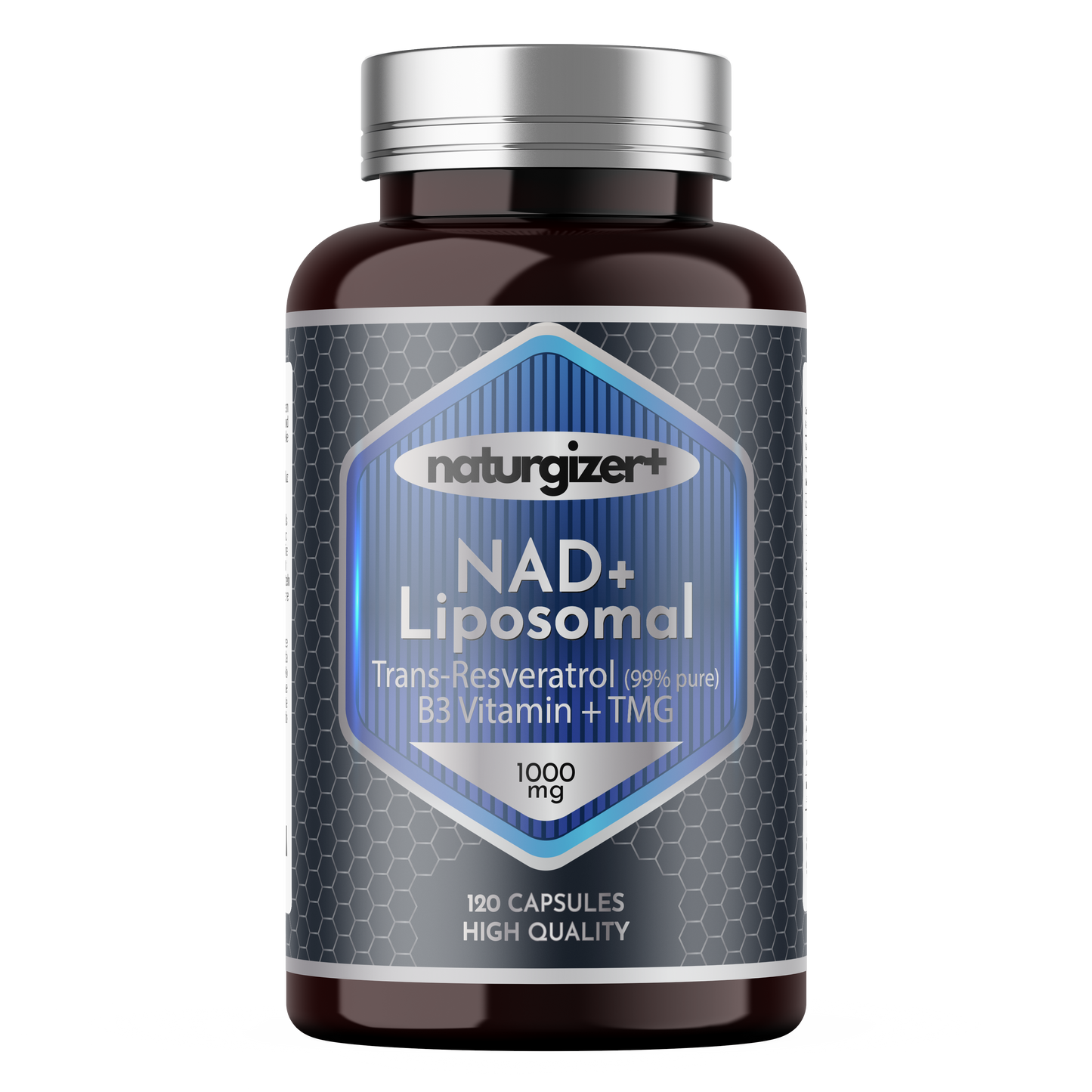 Nad+, Resveratrol, Niacina como Nicotinamida (Vitamina  B3) + TMG